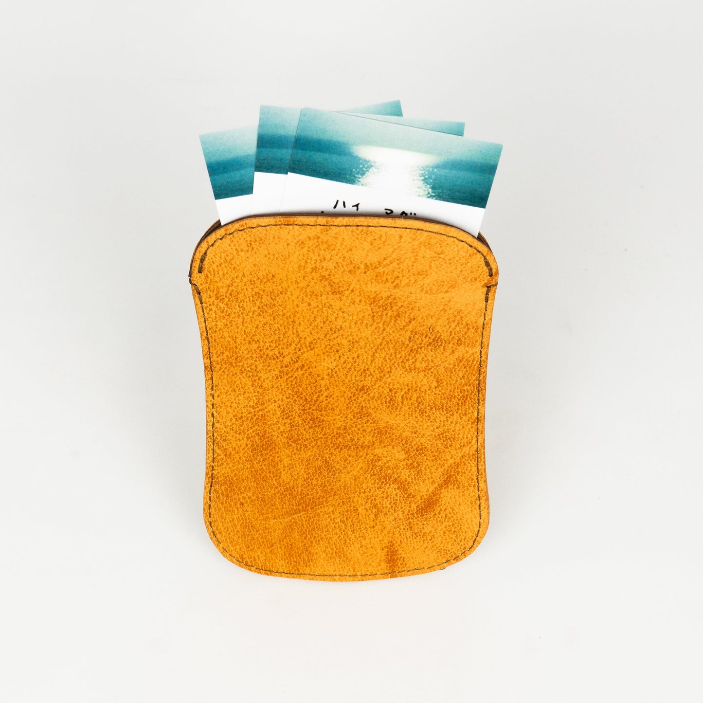 エゾ鹿革の名刺入れ