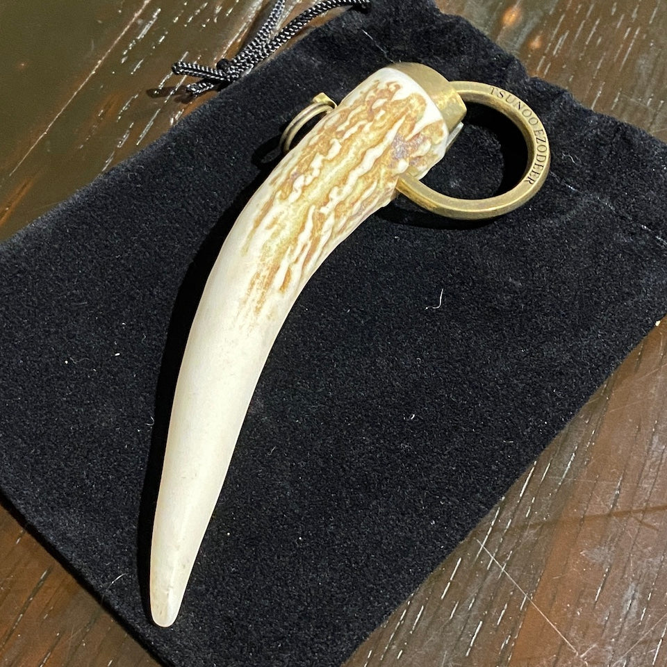 鹿角キーホルダー – atelier NIKAP